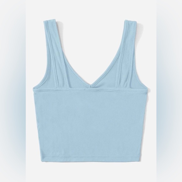 SHEIN Solid Rib Knit Tank Top - Picture 2 of 2